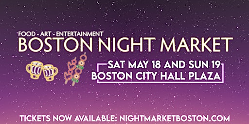 Imagem principal do evento BOSTON NIGHT MARKET 2024