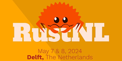 Imagem principal do evento RustNL 2024