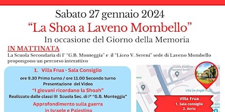 "La Shoa a Laveno Mombello" - secondo turno primary image