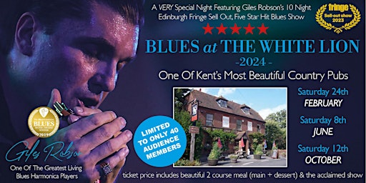 Immagine principale di Blues At The White Lion 2024, Selling, Kent 