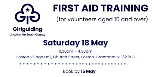 Imagem principal do evento First aid training