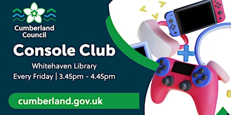 Console Club at Whitehaven Library