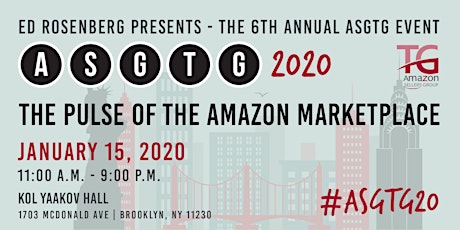 Amazon Sellers Event/Meetup ASGTG 2020: The Pulse of the Amazon Marketplace primary image