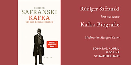 Rüdiger Safranski liest aus seiner Kafka-Biografie