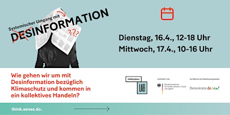 Primaire afbeelding van Systemischer Umgang mit Desinformation zum Thema Klimaschutz