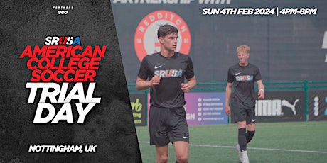 U.S. College Soccer Trial Day (and other pathway) - (Nottingham, UK) primary image