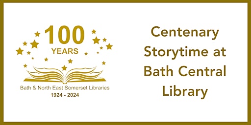 Centenary Storytime at Bath Central Library primary image