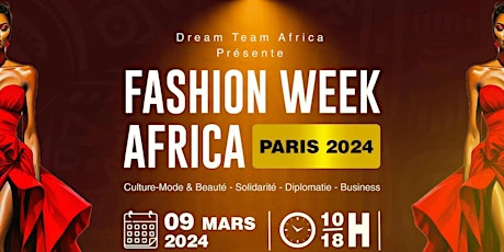 Image principale de Fashion Week Africa Paris 2024
