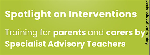 Collection image for SEaTSS Spotlight on Interventions Parent Training