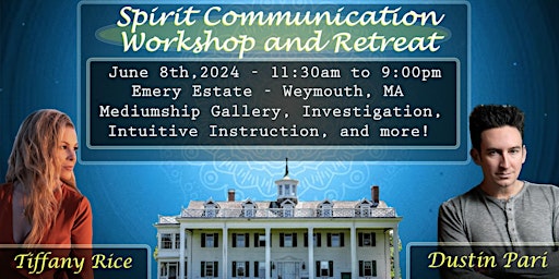 Image principale de Spirit Communication Workshop and Retreat