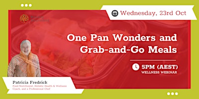 Imagen principal de One Pan Wonders and Grab-and-Go Meals