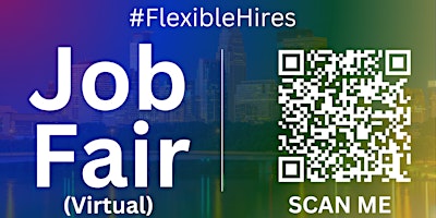 Imagem principal do evento #FlexibleHires Virtual Job Fair / Career Expo Event #SaltLake