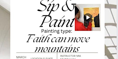 Paint Class W/ a Sip primary image