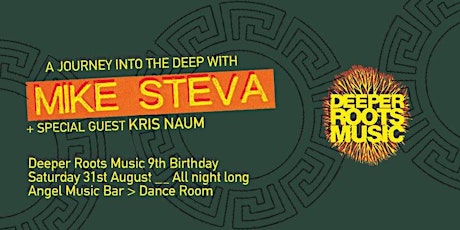Mike Steva : Deeper Roots Music 9th Birthday primary image