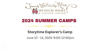 Primaire afbeelding van Storytime Explorer Camp