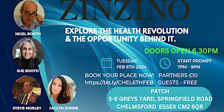 Zinzino Health and Wellness Seminar  primärbild