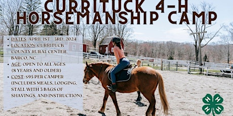 Currituck 4-H Horsemanship Clinic