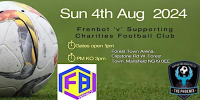 Imagem principal do evento Frenbot Football 'v' Supporting Charities FC 2024