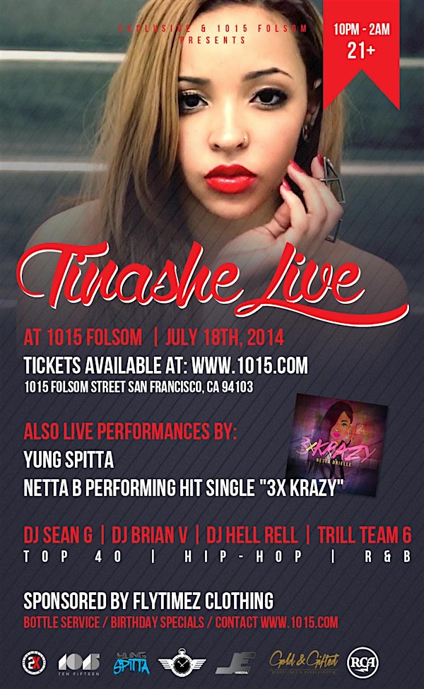 TINASHE live