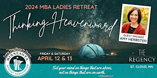 Primaire afbeelding van 2024 MBA Ladies Retreat Thinking Heavenward