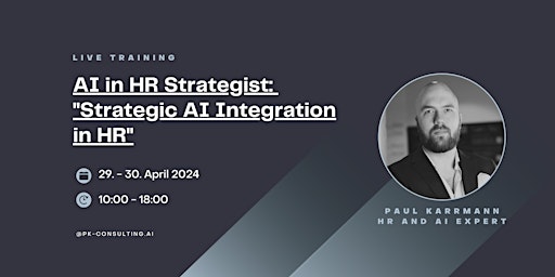 Image principale de AI in HR Strategist: "Strategic AI Integration in HR"