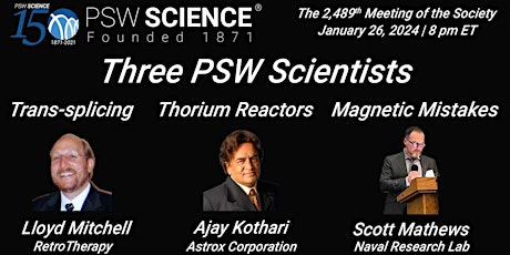 Three PSW Scientists primary image