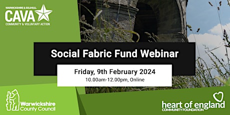 Social Fabric Fund Webinar primary image