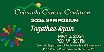 Primaire afbeelding van 2024 Colorado Cancer Coalition Symposium