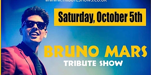 Imagem principal do evento Bruno Mars - Tribute Show