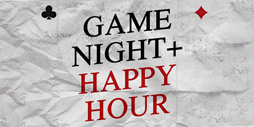 Hauptbild für Thursday Game Night & Happy Hour