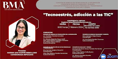 Imagem principal do evento Tecnoestrés, adicción a las TIC