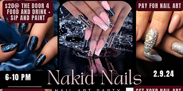 Naked Nails: Sip and Paint Party