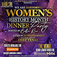 Imagem principal de "WE ARE HISTORY" BGCA Women's History Month Dinner Party