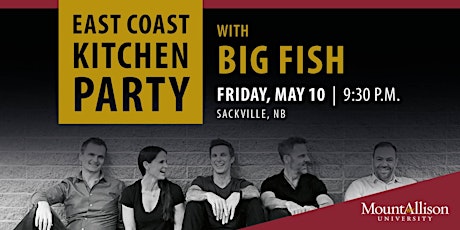 Primaire afbeelding van East Coast Kitchen Party with Big Fish