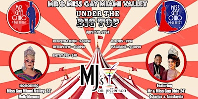 Immagine principale di Mr & Miss Gay Miami Valley Under the Big Top 