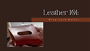Beginner Leather Working: Card Wallet primary image