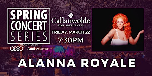Imagem principal do evento Alanna Royale – Spring Concert Series 2024