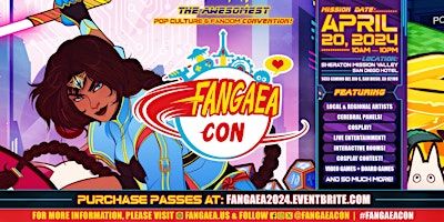 Fangaea 2024 - The Awesomest Pop Culture and Fandom Convention primary image