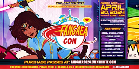 Fangaea 2024 - The Awesomest Pop Culture and Fandom Convention