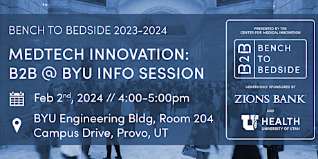 B2B at BYU: Info Session and Semester Kickoff primary image