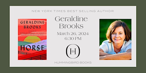 An Evening with NYT Bestselling Author Geraldine Brooks primary image