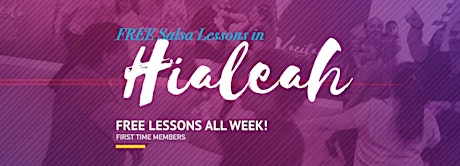 Primaire afbeelding van Free Salsa Lessons at Salsa Lovers Hialeah