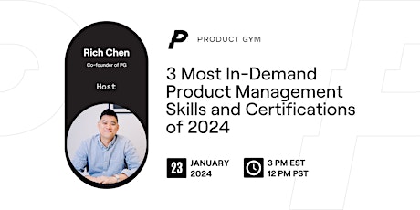 Imagem principal do evento 3 Most In-Demand Product Management Skills and Certifications of 2024