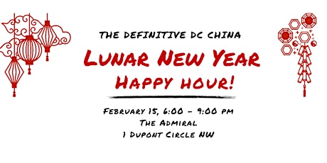 Imagen principal de The DEFINITIVE DC Lunar New Year Happy Hour