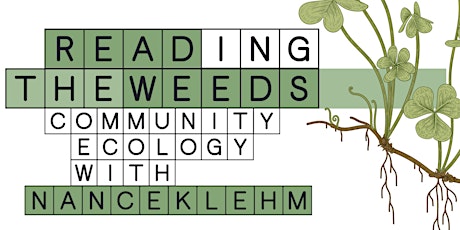 Reading the Weeds w/ Nance Klehm primary image