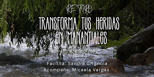 Imagen principal de Transforma tus heridas en manantiales.