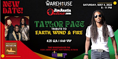 Imagen principal de Taylor Pace Tribute to Earth, Wind & Fire