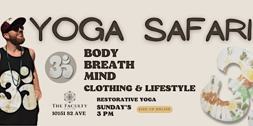 Imagem principal do evento Yoga Safari Restorative Yoga