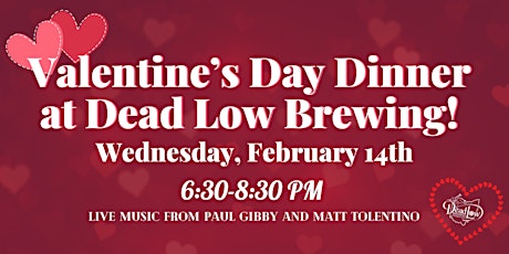 Valentine's Day Dinner at Dead Low Brewing primary image