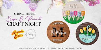 Hauptbild für Paint & Sip - Craft night with Chestnut & Home